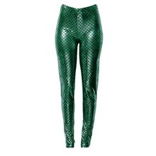 Calça Legging Sereia Verde P com 1 Unidade