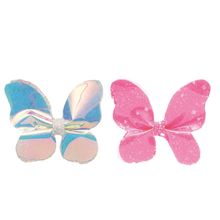 Enfeite para Cabelo Presilha Sortido Rosa e Azul 7,5X6,5 com 1 Un
