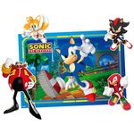 Kit Decorativo Cartonado Sonic