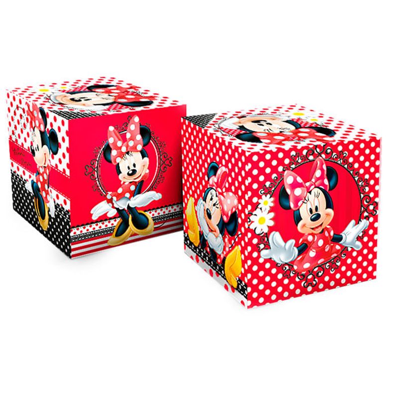Caixa Surpresa Cubo Minnie - 3 Unidades