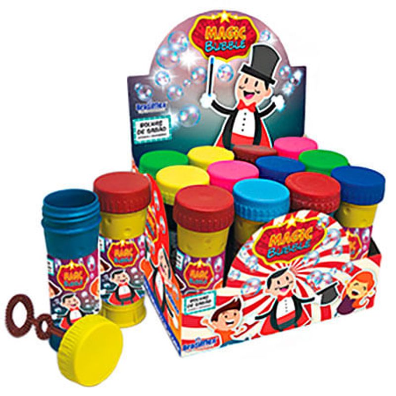 Lembrancinha Infantil - Bolinha de Sabão Magic Bubble