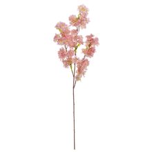 Flor Artificial 3 Ramos Rosa Claro 105x25x10