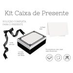 Kit Presente Caixa Luxúria Ouro P 24x18x8