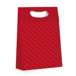 Caixa Plus Textura Vermelho P 18x7,5x25 - 1 Un