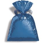 Sacola Papel Azul Royal G 32x26,5x13 - 10 Un