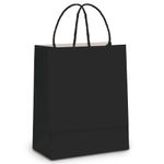 Sacola Papel Preto GG 39x32x16 - 10 Un