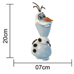 Painel Pequeno para Decoração Festa Frozen 2 Olaf - 1 Un