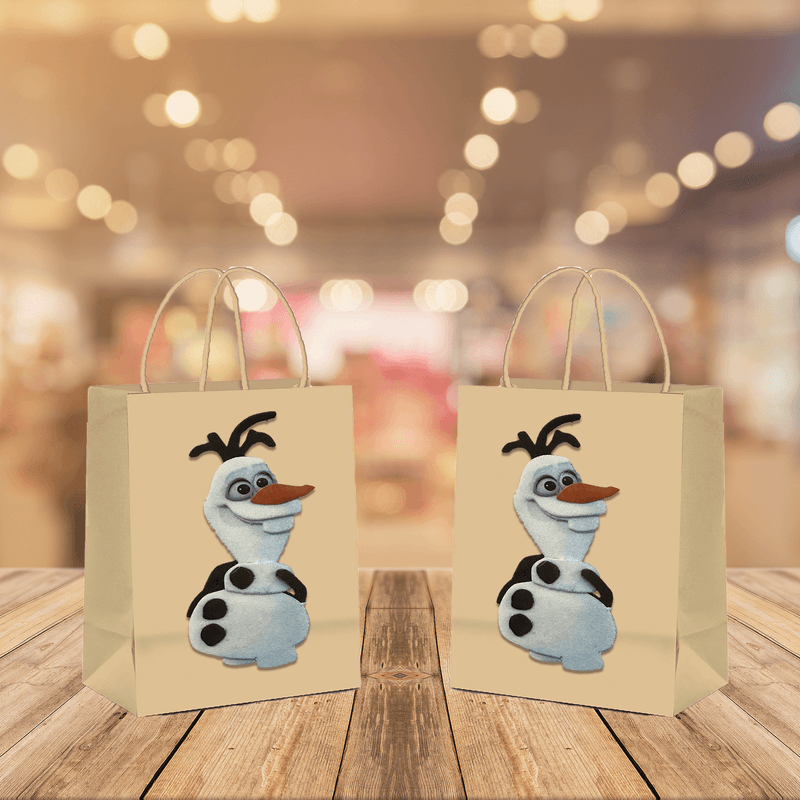 Decoração Pequena para Lembrancinha Festa Frozen 2 Olaf - 5 Un