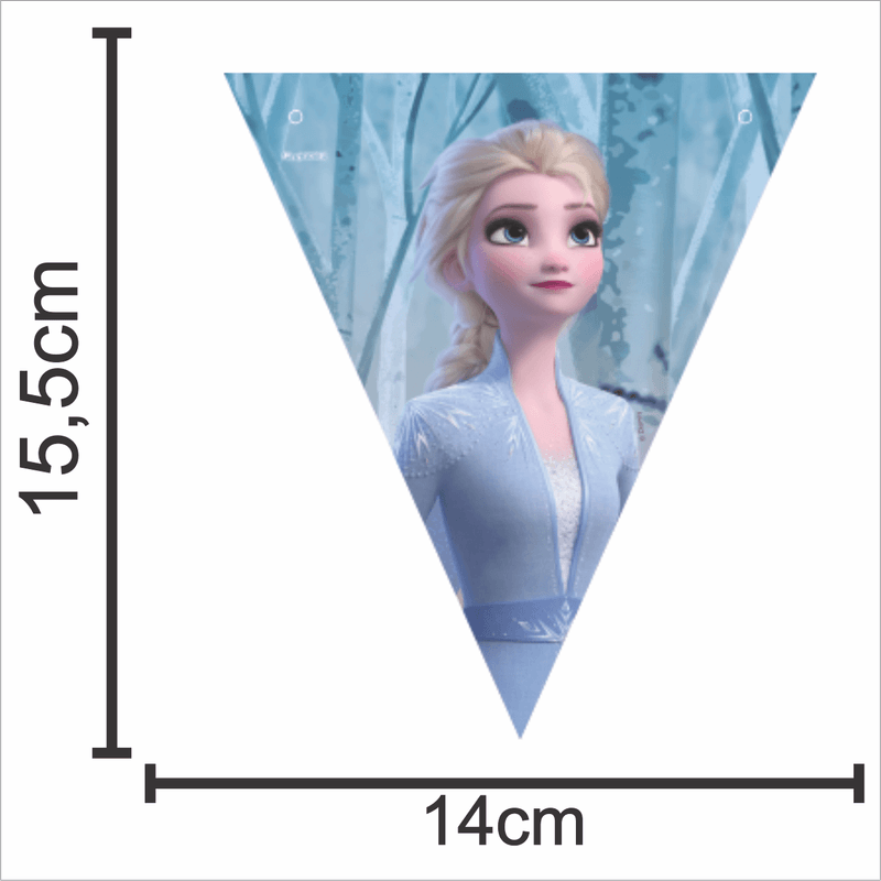 Faixa Decorativa para Festa Frozen 2 - 1 Un