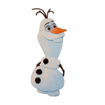 Painel Relevo para Decoração Festa Frozen 2 Olaf - 1 Un