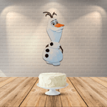 Painel Relevo para Decoração Festa Frozen 2 Olaf - 1 Un