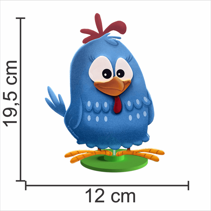 Enfeite para Decoração Festa Galinha Pintadinha - 1 Un