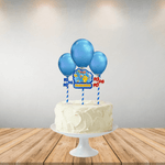 Topo de Bolo Decorativo 3D para Festa Galinha Pintadinha - 1 Un