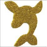 Aplique Glitter para Decoração Luccas Neto Foca - 5 Un