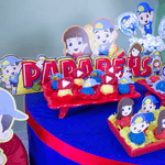 Decoração para Festa Enfeite Impresso Parabéns Luccas Neto - 1 Un