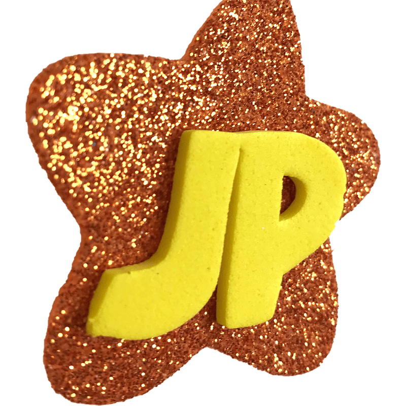 Aplique Glitter para Decoração Maria Clara e JP - JP