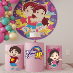 Painel Relevo para Decoração Festa Maria Clara e JP Logo