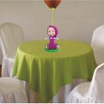 Decoração Mesa em EVA com Suporte Balão Masha e o Urso - 1 Un