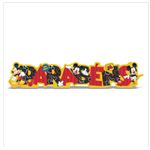 Decoração para Festa Enfeite Impresso Parabéns Mickey - 1 Un