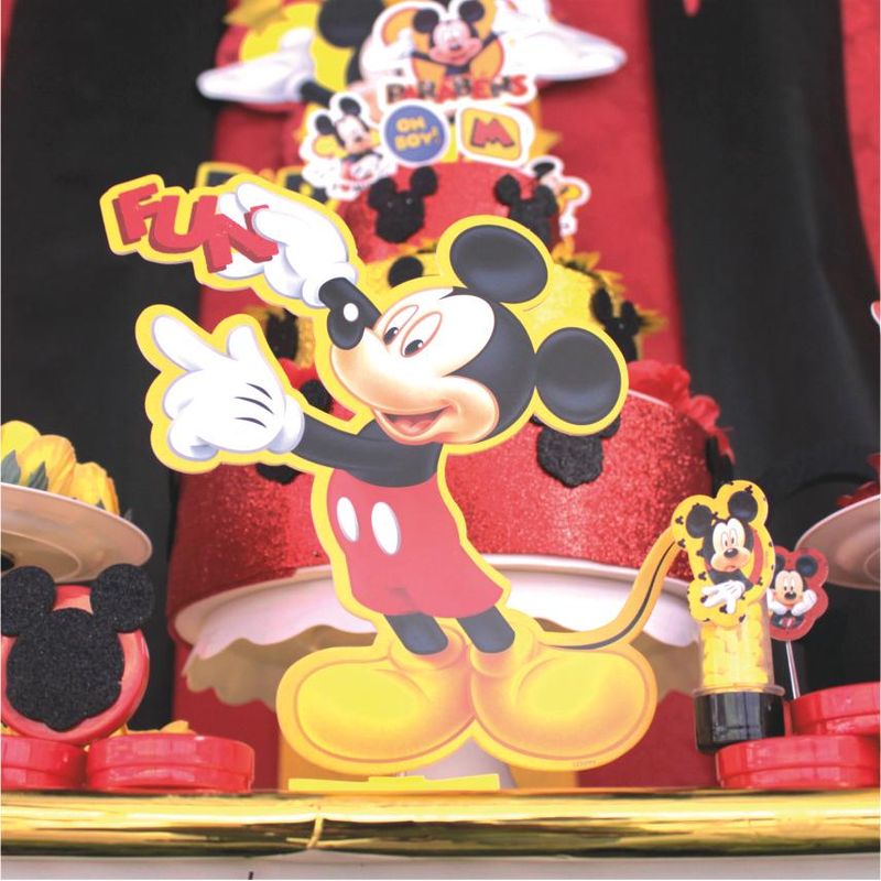 Kit Enfeite Impresso para Festa Decoração Mickey - 1 Un