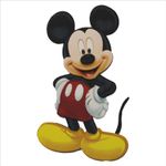 Painel Relevo para Decoração Festa Mickey Modelo 2 - 1 Un