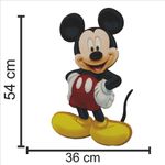 Painel Relevo para Decoração Festa Mickey Modelo 2 - 1 Un