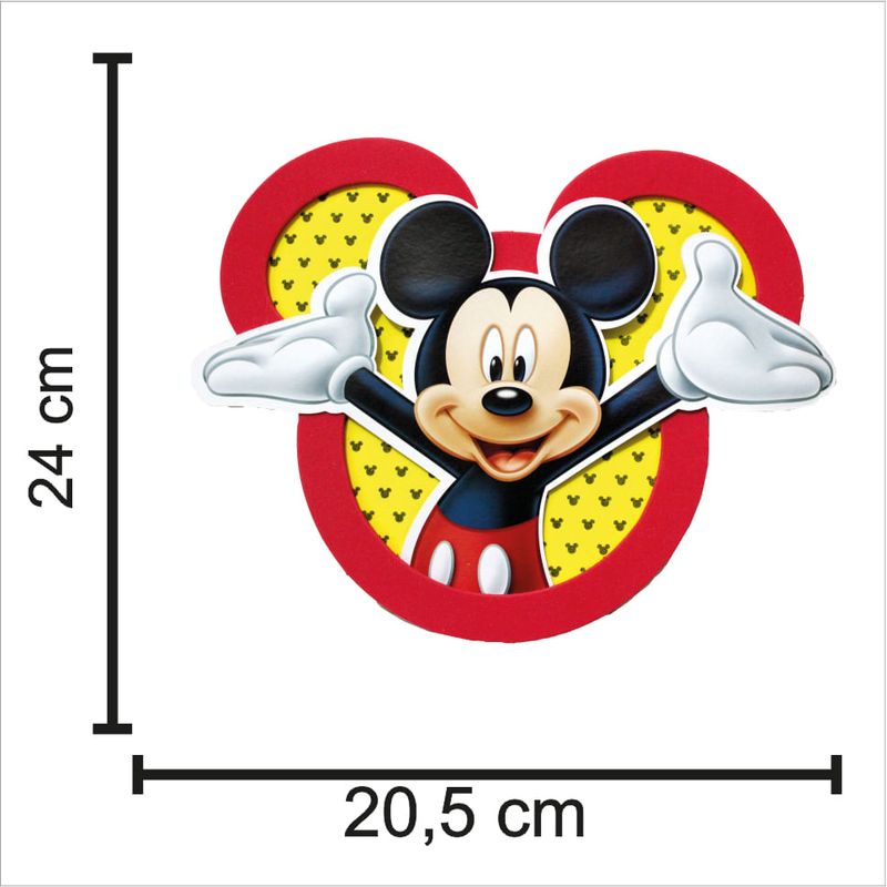 Quadrinhos para Decoração de Festa e Quarto Mickey - 1 Un