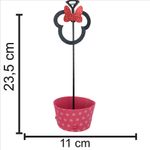 Decoração para Mesa em EVA com Suporte para Balão Minnie - 1 Un