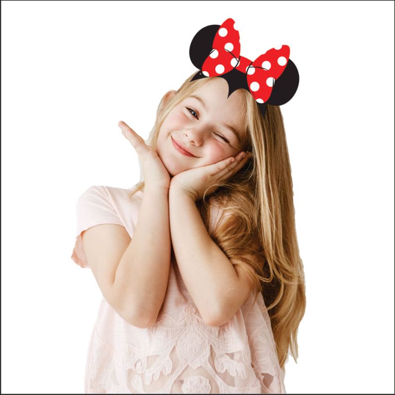 Adereço Divertido e Lembrancinha para Festa Máscara Minnie - 1 Un