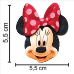 Mini Carinha para Decoração de Lembrancinha Festa Minnie - 5 Un