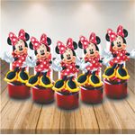 Decoração Pequena para Lembrancinha Festa Minnie - 5 Un