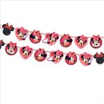 Faixa Decorativa para Festa Minnie - 1 Un