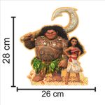 Kit de pequenos painéis para decoração Moana - 1 Un