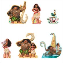 Kit de pequenos painéis para decoração Moana - 1 Un