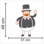 Kit de Painéis para Festa Decoração Mundo Bita - 1 Un