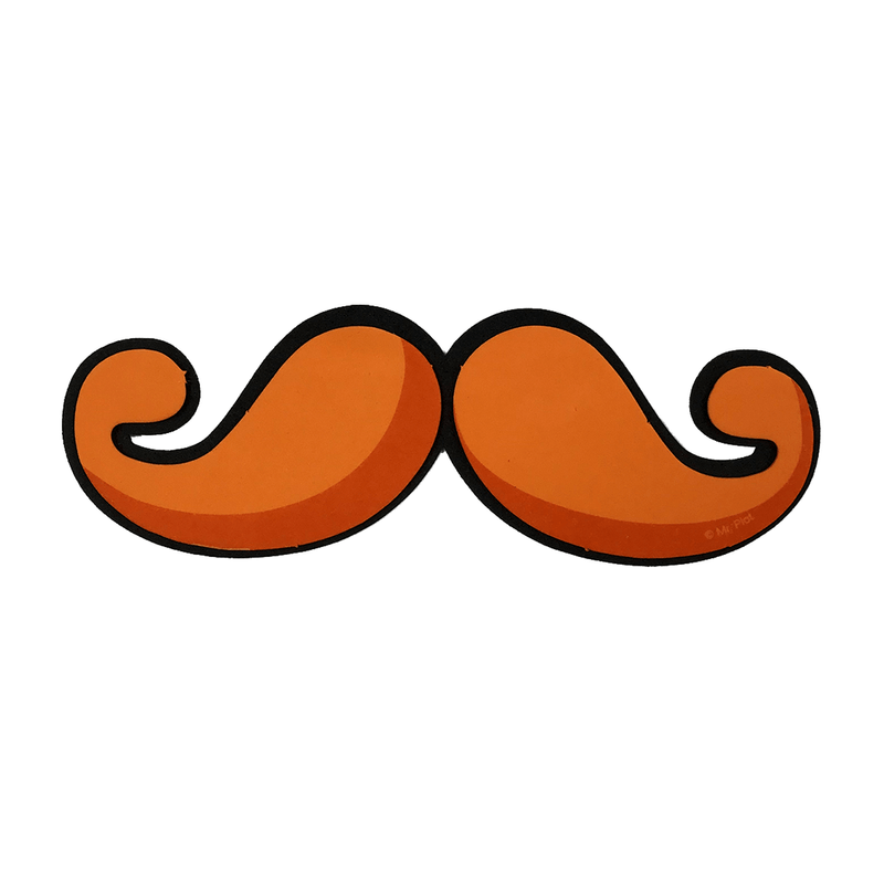 Painel Pequeno para Decoração Festa Mundo Bita Bigode - 1 Un