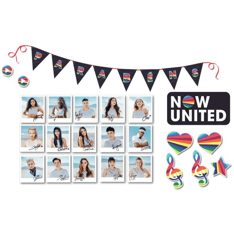 Kit de Painéis para Festa Decoração Now United - 1 Un