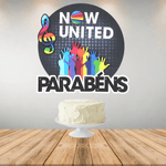 Painel Parabéns para Decoração Festa Now United - 1 Un