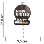 Topo de Bolo Decorativo 3D para Festa Now United - 1 Un