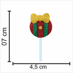 Palitos Decorativos em EVA para Docinhos Festa Patati Patatá - 6 Un