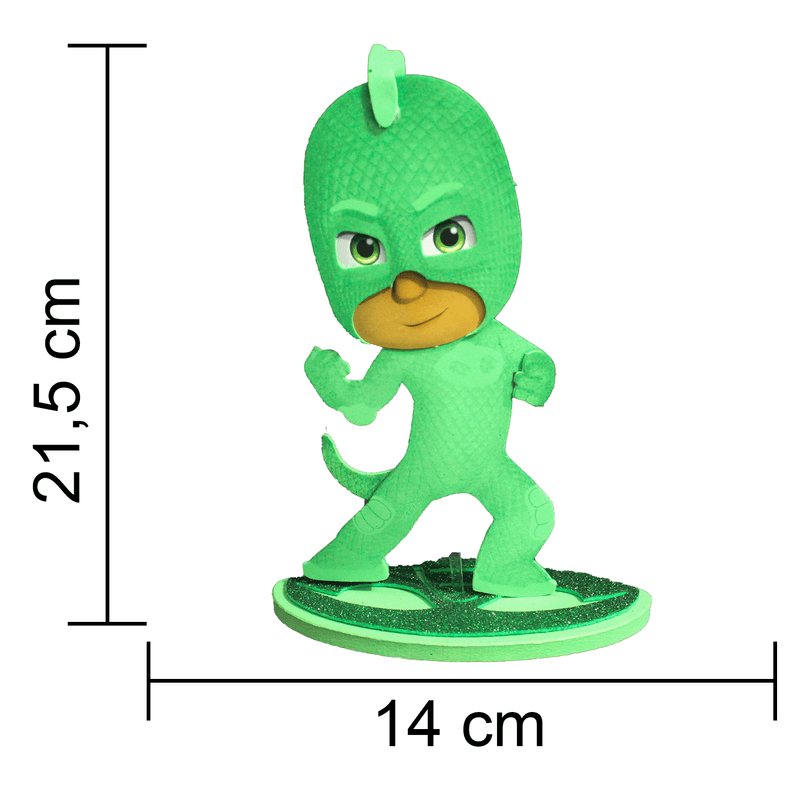 Enfeite para Decoração Festa Pj Masks Lagartixo - 1 Un