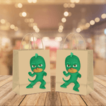 Painel Pequeno para Decoração Festa Pj Masks Lagartixo - 1 Un