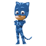 Painel Pequeno para Decoração Festa Pj Masks Menino Gato - 1 Un