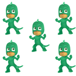 Decoração Pequena para Lembrancinha Festa PJ Masks Lagartixo - 5 Un