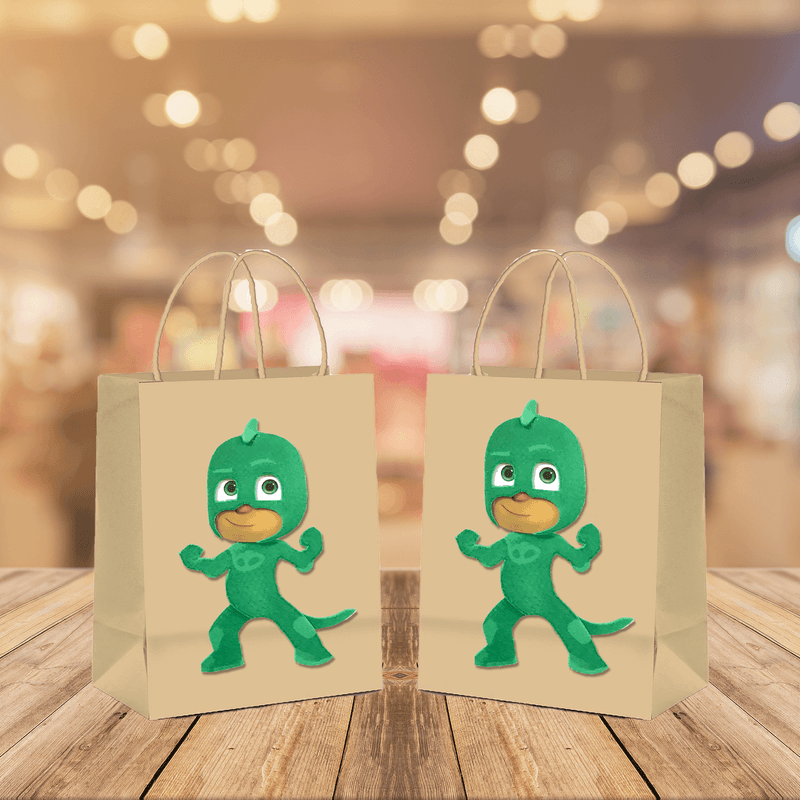 Decoração Pequena para Lembrancinha Festa PJ Masks Lagartixo - 5 Un