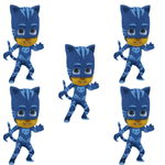 Decoração Pequena Lembrancinha Festa PJ Masks Menino Gato - 5 Un