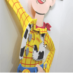 Painel Relevo para Decoração Festa Toy Story Woody - 1 Un