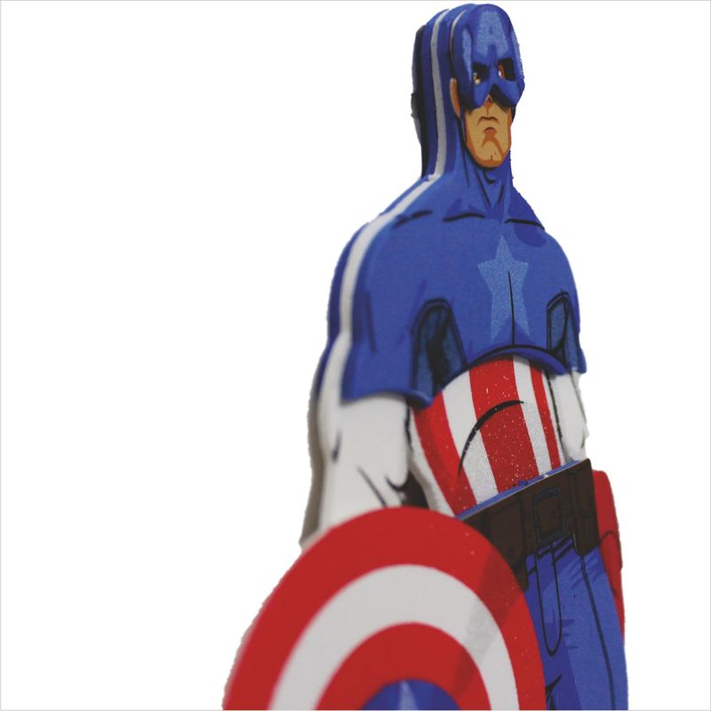 Decoração Lembrancinha Festa Vingadores Capitão América - 5 Un