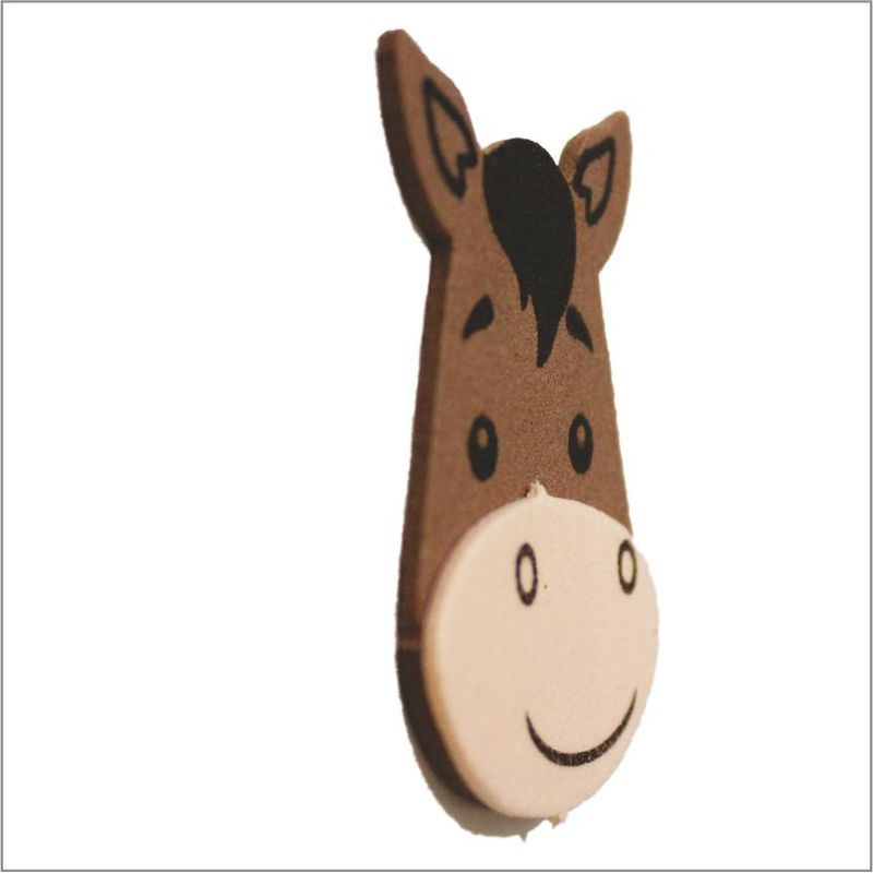 Mini Carinha Decoração Festa Fazendinha Cavalinho - 5 Un