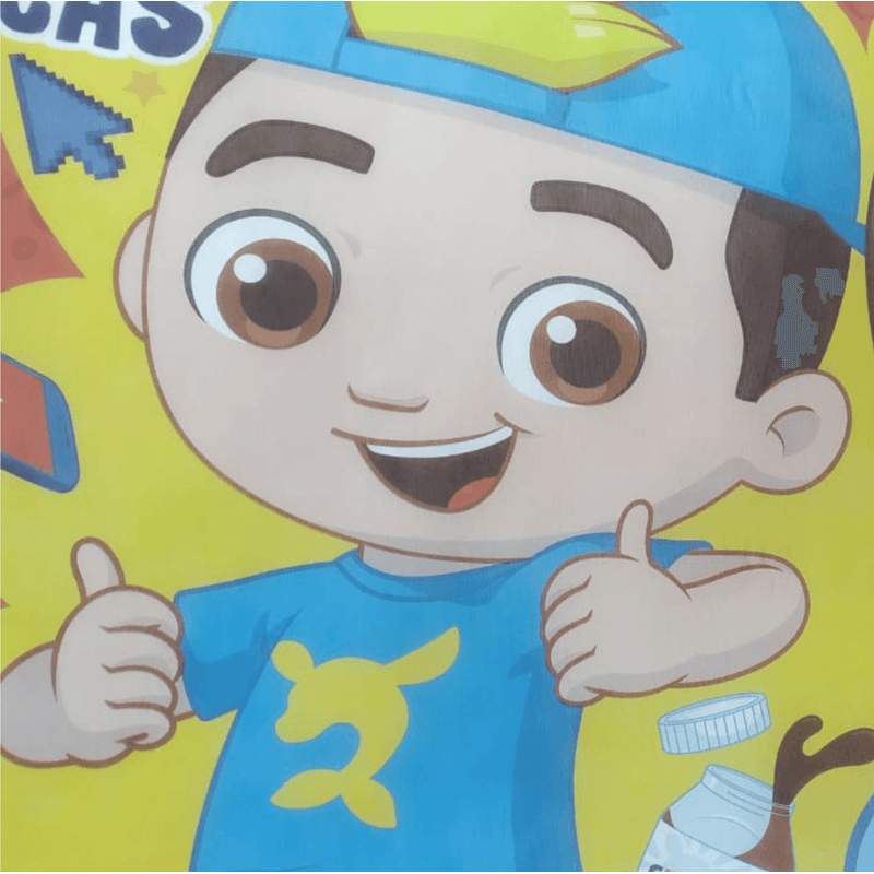 Painel Retangular de TNT para Decoração Festa Luccas Neto - 1 Un